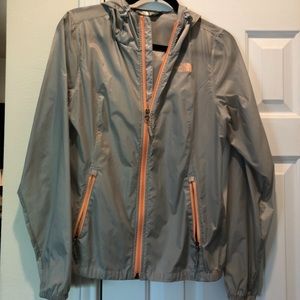 The North Face rain jacket